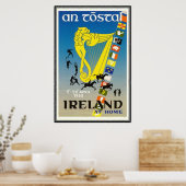 Vintag Irland - Poster (Küche)