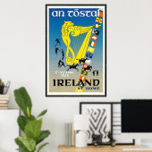 Vintag Irland - Poster (Heimbüro)