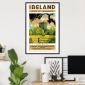 Vintag Irland - Poster (Heimbüro)