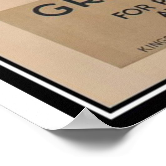 Vintag Irland - Poster (Ecke)