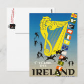 Vintag Irland - Postkarte (Vorne/Hinten)