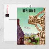 Vintag Irland - Postkarte (Vorne/Hinten)