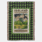 Vintag Irland Reiseplakat Decke (Vorderseite Vertikal)