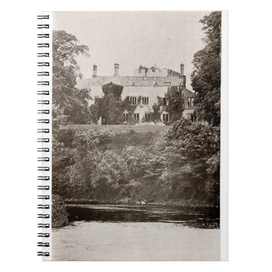 Vintag Isel Hall, Cockermouth Notizblock (Vorderseite)