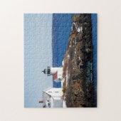 Vintag Island Lighthouse Custom Foto Puzzle (Vertikal)