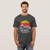 Vintag Isle Royale Nationalpark Retro T-Shirt (Vorne ganz)