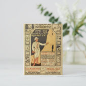 Vintag Israel Palästina Reise Postkarte (Stehend Vorderseite)