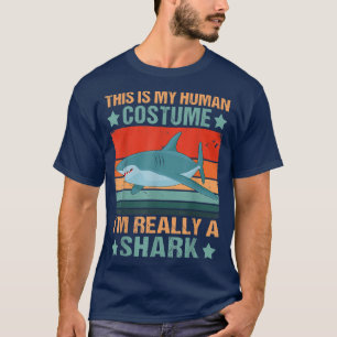 Vintag ist das mein menschliches Kostüm im wahrste T-Shirt