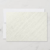 Vintag ist die Jagd über Hochzeitseinladungen Einladung (Rückseite)