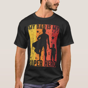 Vintag ist mein Vater mein Super Helden Retro Vate T-Shirt