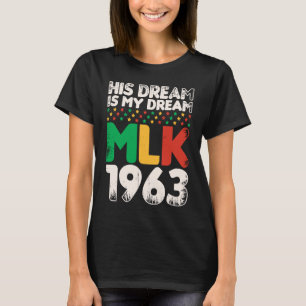 Vintag ist sein Traum mein Traum MLK Martin Luther T-Shirt