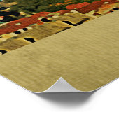 Vintag Istanbul Türkei Poster (Ecke)