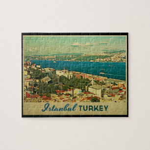 Vintag Istanbul Türkei Puzzle