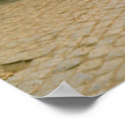 Vintag Istanbul, türkischer Kaffeehändler Poster (Ecke)