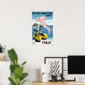 Vintag Italien Lemons Travel Poster (Heimbüro)
