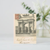Vintag Italien, Milano, Arco della tempo, 1894 Postkarte (Stehend Vorderseite)
