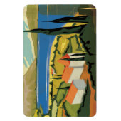 Vintag-Italien-Poster Magnet (Vertikal)