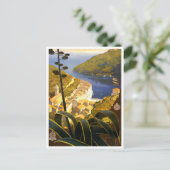Vintag Italien Reisekarte Postkarte (Stehend Vorderseite)