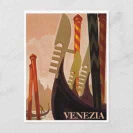 Vintag Italien Reiseplakat Postkarte