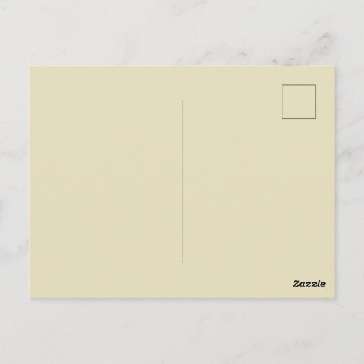 Vintag Italien Reiseplakat Postkarte (Rückseite)