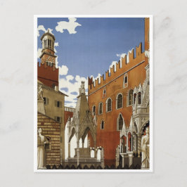 Vintag Italien Reiseplakat Postkarte