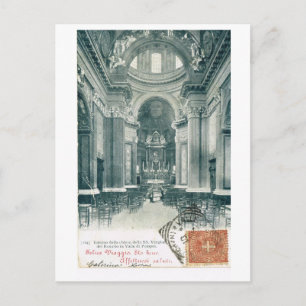 Vintag Italien, Valle di Pompei, 1901 Postkarte
