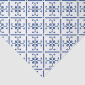 Vintag-italienisches Tiles Motif Seidenpapier (Ausschnitt)