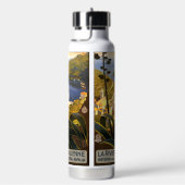 Vintag Italy Travel custom monogram Trinkflasche (rechts)