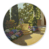 Vintag Ivan Choultse Jardin Villa Cypris Keramikknauf (Vorderseite)