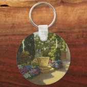 Vintag Ivan Choultse Jardin Villa Cypris Schlüsselanhänger (Vorderseite)