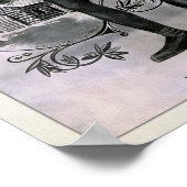 Vintag Jack Johnson Champion Poster (Ecke)