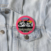 Vintag Jackson Hole Wyoming Button (Beispiel)
