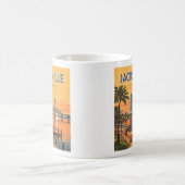 Vintag Jacksonville Florida Kaffeetasse (Mittel)