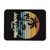 Vintag Jacksonville Florida Magnet (Horizontal)