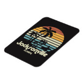 Vintag Jacksonville Florida Magnet (Linke Seite)