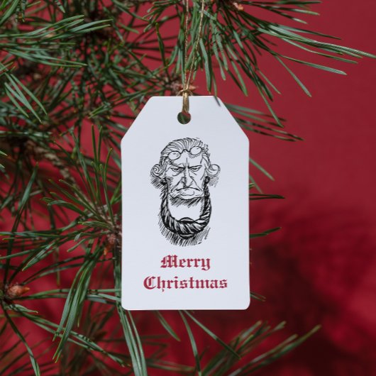 Vintag Jacob Marley Dickens A Christmas Carol Geschenkanhänger