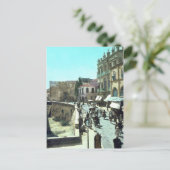 Vintag Jaffa Gate Jerusalem Israel 1950 - 1977 Postkarte (Stehend Vorderseite)