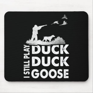 Vintag Jagdlustig I spiele noch Entenjäger Go Mousepad