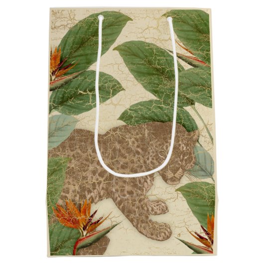 Vintag Jaguar Mittlere Geschenktüte (Rückseite)