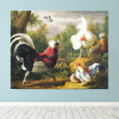 Vintag Jakob Bogdani Der Kampf der Cocktails Leinwanddruck (Insitu (Holzboden))