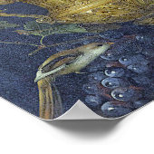 Vintag Jakob Bogdani Eine Vase der Blume Poster (Ecke)