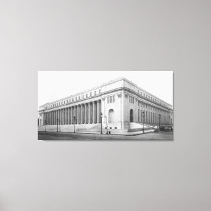Vintag James Farley NYC Post Office Fotograf Leinwanddruck