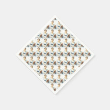 Vintag Jane Austen Paper Napkins
