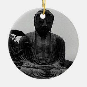 Vintag Japan Kamakura Great Buddha Magnet Keramik Ornament