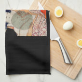 VINTAG JAPANESE ART  GESCHIRRTUCH (Viertel Falte)