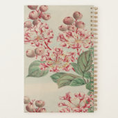 Vintag Japanisch Cherry Blossom Personalisiert Planer (Rückseite)