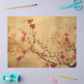 Vintag Japanisch Cherry Blossom Seidenpapier (Basteln)