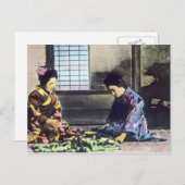 Vintag Japanisch Die magische Laterne Postkarte (Vorne/Hinten)