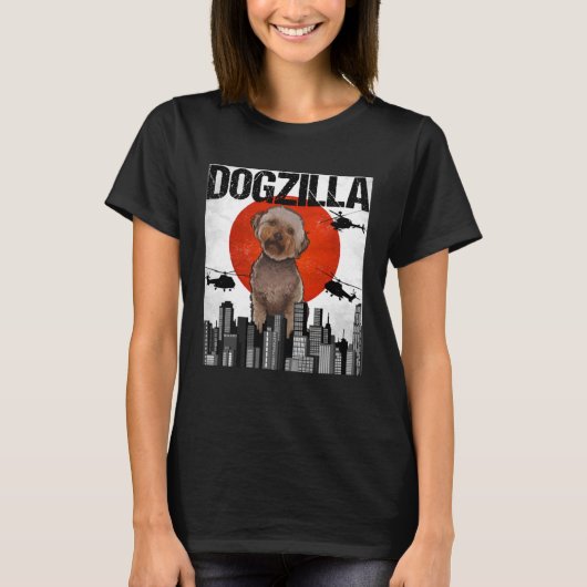 Vintag Japanisch Dogzilla Lagotti Romagnoli T-Shirt (Vorderseite)