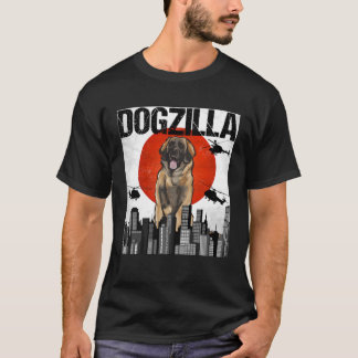 Vintag Japanisch Dogzilla Leonberger T-Shirt